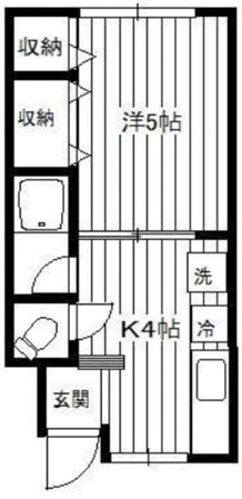 サンロイヤル大岡山の物件間取画像